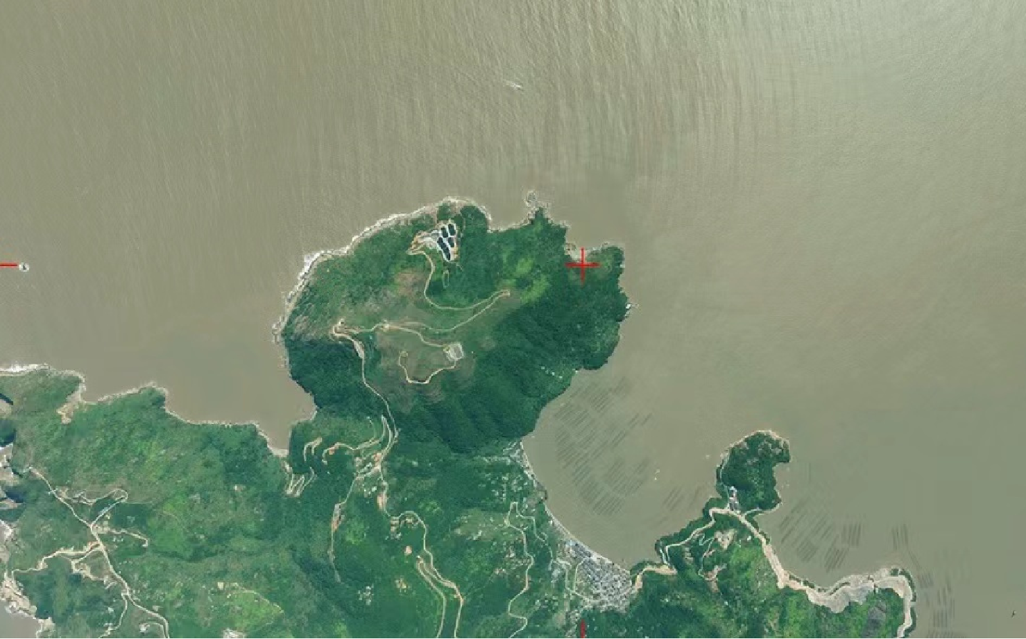浙江海岸线20cm分辨率航摄影像